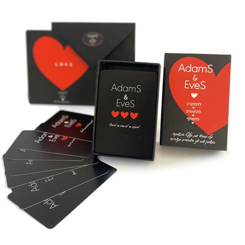 משחק קלפי זוגיות אינטימי Adams & Eves