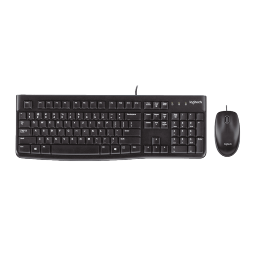 סט מקלדת ועכבר Desktop MK120 Logitech