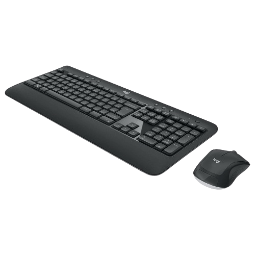 סט מקלדת ועכבר אלחוטיים Logitech MK540 שחור