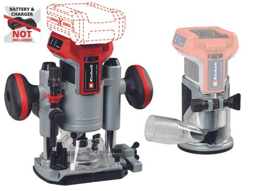 סט רוטר וטרימר איינהל 18V בראשלס Einhell  