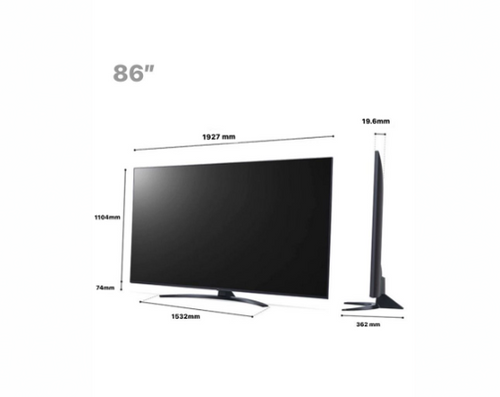 טלוויזיה 86 LG 4K 86UR81006LA