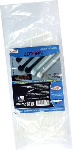 אזיקונים לבנים 250*3.6 מ