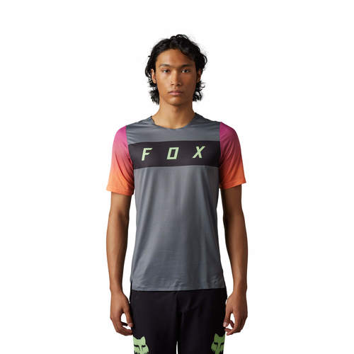 חולצת לאופניים פלקסאייר  אפור / צבעוני - FLEXAIR SS JERSEY ARCDADIA