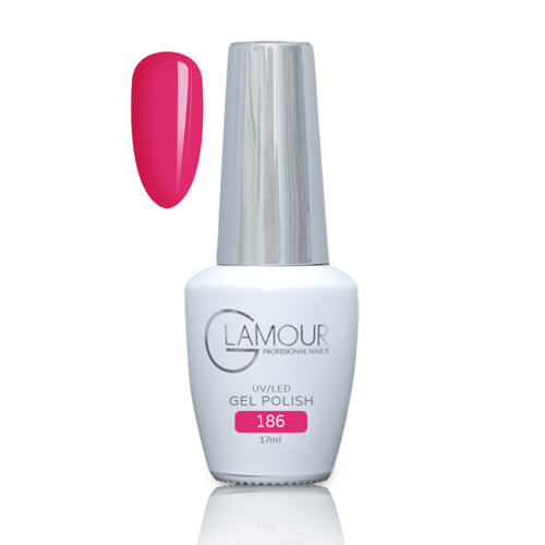 לק ג'ל Glamour - 186