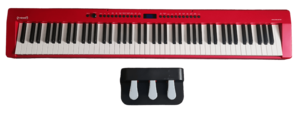 פסנתר חשמלי 88 קלידים שקולים עם BLUETOOTH בצבע אדום LDP-S160 מבית LEGRAND