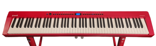 פסנתר חשמלי 88 קלידים שקולים עם BLUETOOTH בצבע אדום LDP-S160 מבית LEGRAND
