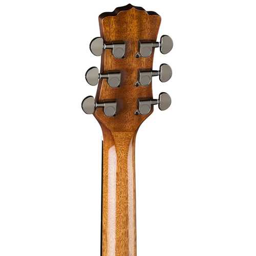 גיטרה אקוסטית מדגם Gypsy Exotic בגימור Spalt Maple Graphic מבית Luna 