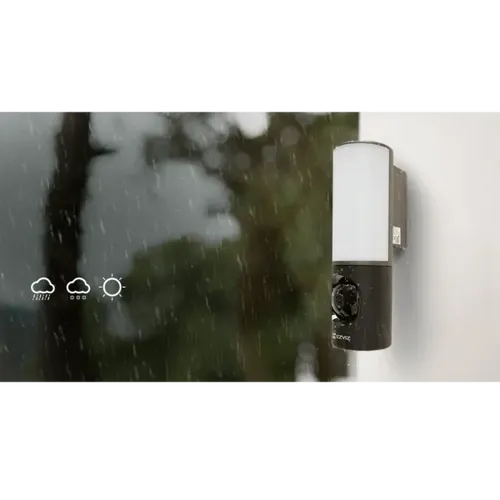 מצלמה אלחוטית חיצונית עם נורת קיר חכמה EZVIZ LC3