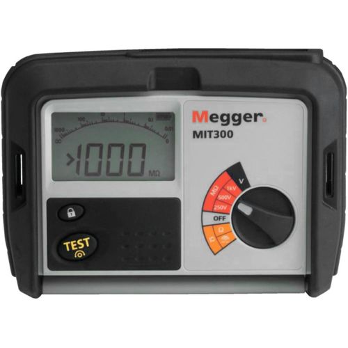 מגר מודד בידוד / רציפות דיגיטלי - MEGGER MIT310 - 250V ~ 1000V