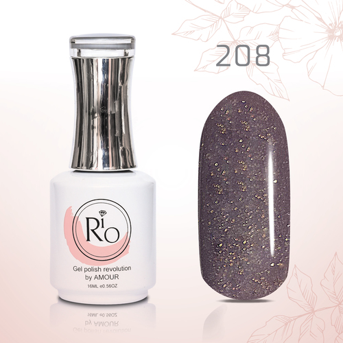 לק ג'ל ריו - Rio - 208