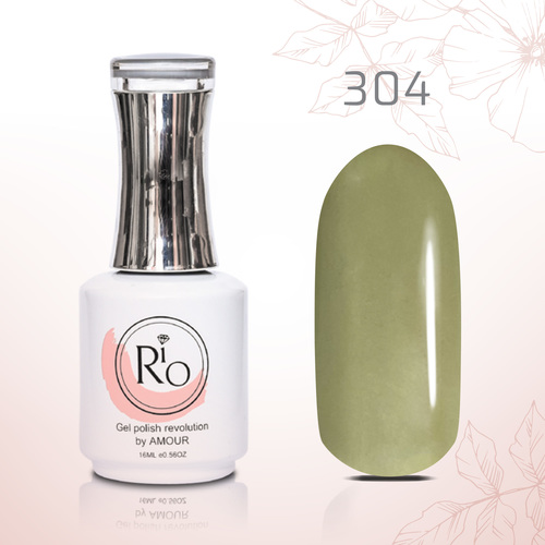 לק ג'ל ריו - Rio - 304