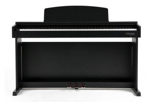 פסנתר חשמלי רהיט תוצרת גרמניה DP-300 עם מנגנון פטישים בצבע שחור 120300 מבית GEWA (Germany)