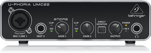 כרטיס קול UMC22 מבית Behringer