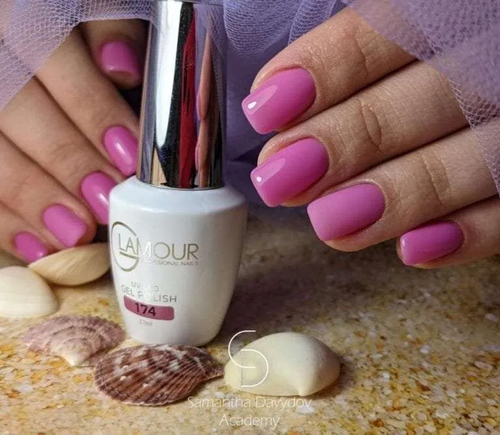 לק ג'ל Glamour - 174