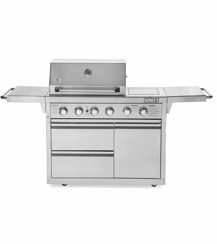  ‏מטבח חוץ ‏גז Caesar Julius 4 Kitchen + Sink