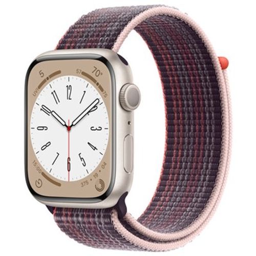  שעון חכם Apple Watch Series 8 45mm Aluminum Case Sport Band GPS + Cellular אפל
