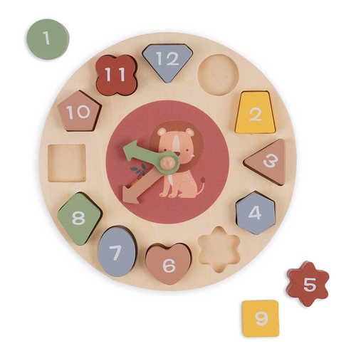 שעון צבעוני התאמת צורות - דייניז