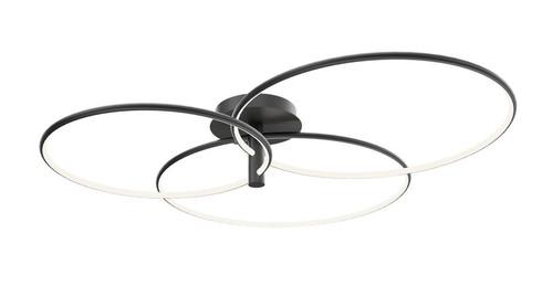 אריזונה עגול שלישיה שחור LED 130W