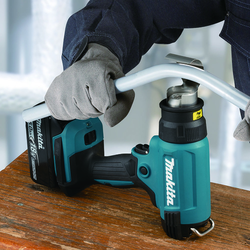 אקדח חום 18V נטען DHG181 גוף בלבד כולל 4 פיות Makita