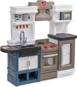 מטבח גדול לילדים דגם מטרו מודרני עם צלילים ו 33 אביזרי משחק 8797