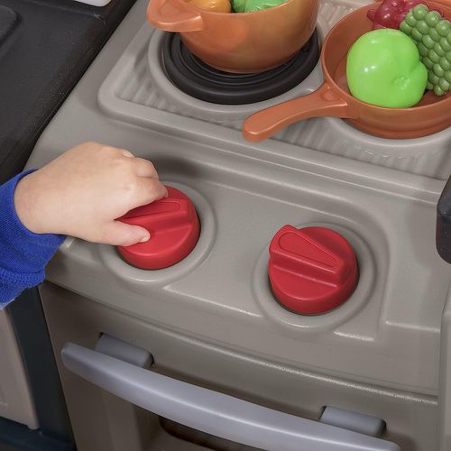 מטבח גדול לילדים דגם מטרו מודרני עם צלילים ו 33 אביזרי משחק 8797