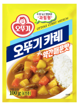 רוטב קארי קוריאני פיקנטי OTTOGI CURRY MEDIUM