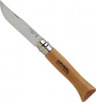 סכין אופינל OPINEL סטיינלס-סטיל קלאסית No8 אורך להב 8.5 ס"מ