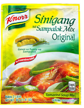 אבקת מרק תמרהינד 44 גרם Knorr sinigang sampalok mix original