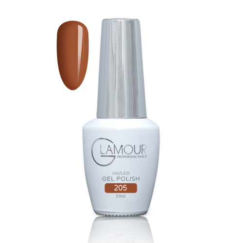 לק ג'ל Glamour - 205