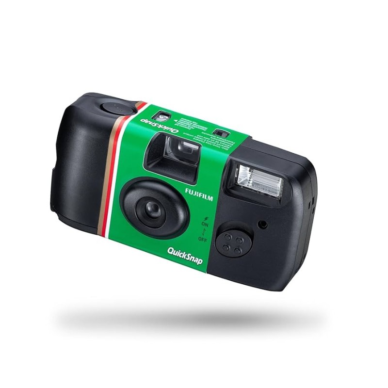 מצלמה חד פעמית FujiFilm QuickSnap עם פלש 27 תמונות 400 iso