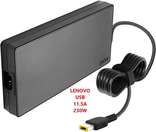 מטען מקורי למחשב נייד Lenovo USB (slim tip) 230W