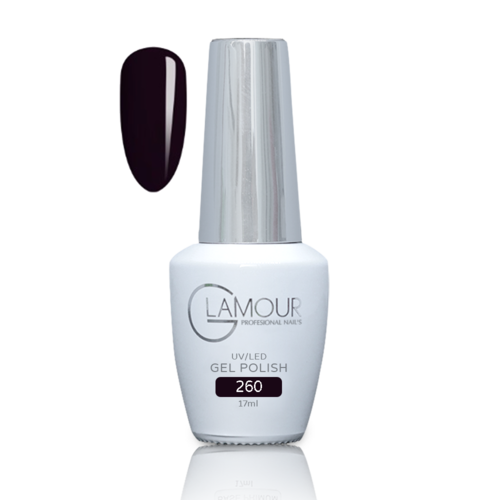 לק ג'ל Glamour - 260