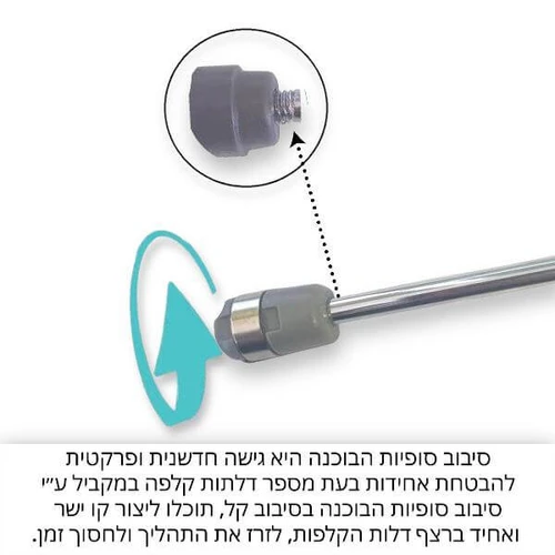 כיוון גובה בוכנת גז 50N עד 200N (ניוטון) איכותית HAF לארון קלפה עליונה במטבח המנגנון מתאים לדלתות הנפתחות באמצעות משיכה כלפי מעלה ומסייע בפתיחה וסגירה של הדלת תיקון, הרכבה, החלפה וכיוון קלים ופשוטים - עולם הפרזול