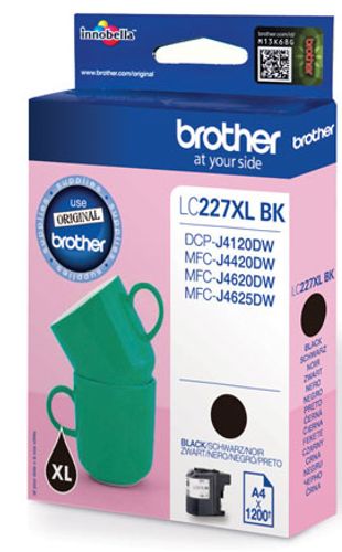 ראש דיו שחור מקורי Brother LC227XLBK