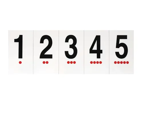 סרגל מספרים 1-20