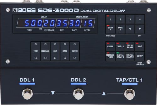 זוית נוספת BOSS SDE-3000D Dual Digital Delay