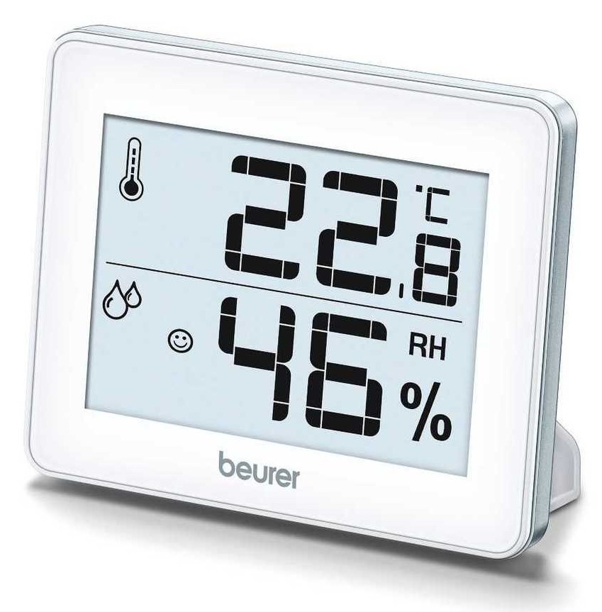 מד טמפרטורה ולחות לחדר דיגיטאלי Beurer