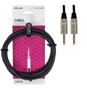 כבל Speaker PL 6.3 מקצועי 1 מטר מסדרת Pro Line מבית GEWA (Germany)