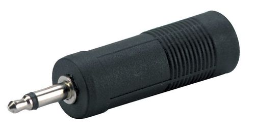 מתאם 6,3mm mono jack plug socket - 3,5 mm mono jack plug מונו מבית GEWA (Germany)