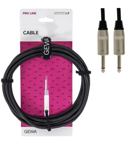 כבל Speaker PL 6.3 מקצועי 6 מטר מסדרת Pro Line מבית GEWA (Germany)