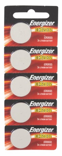 סוללה ENERGIZER ליתיום CR2032 באריזת 5