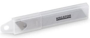 מארז 10 להבים 18 מ"מ מפלדה SK5 איכותית KRT000402 KREATOR