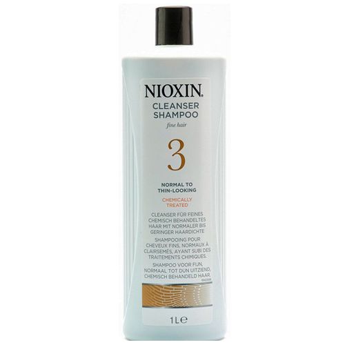 Nioxin System 3 Shampoo 1000 ml שמפו