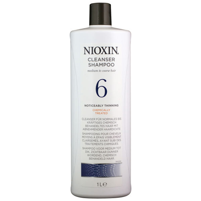 Nioxin System 6 Shampoo 1000 ml שמפו