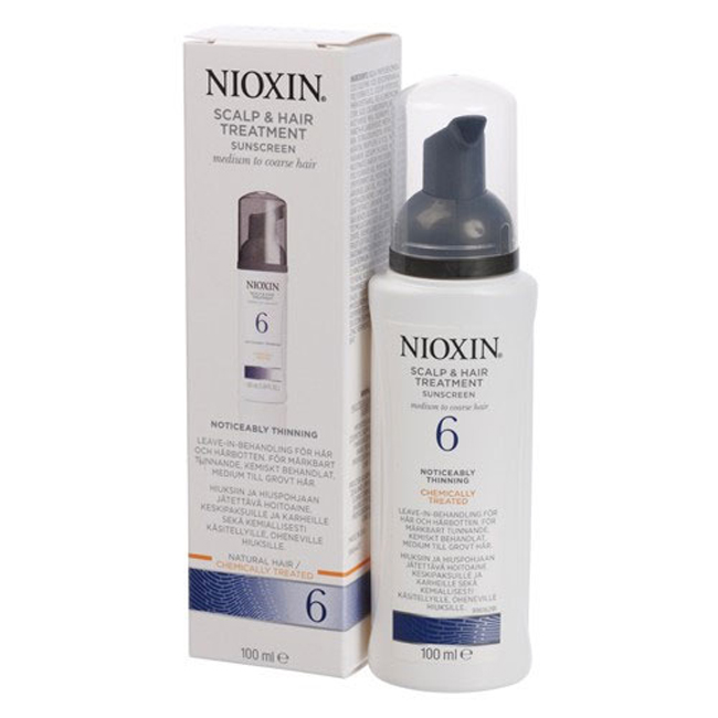 Nioxin System 6 Scalp Treatment 100 ml טיפול לקרקפת