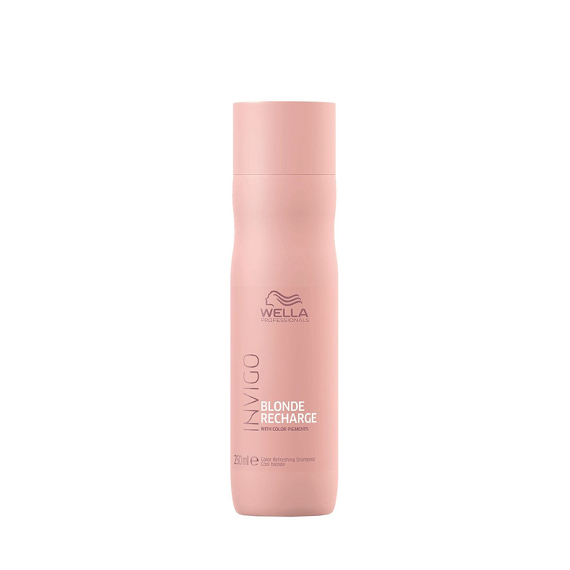 WELLA PROFESSIONALS INVIGO BLOND RECHARGE SHAMPOO 250ml שמפו אינביגו...