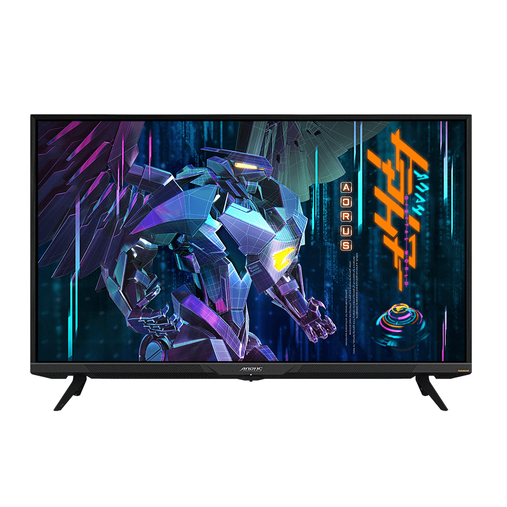מסך גיימינג Gigabyte Aorus FV43U LCD 43" VA QLED 4K 144Hz 1ms