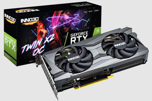 כרטיס מסך Inno3D GeForce RTX3060 Twin N30602-12D6X-11902120H X2 OC