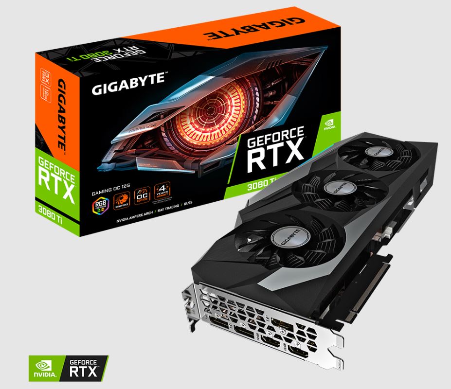 Gigabyte GeForce RTX 3080 Ti GV-N308TGAMING OC-12GD