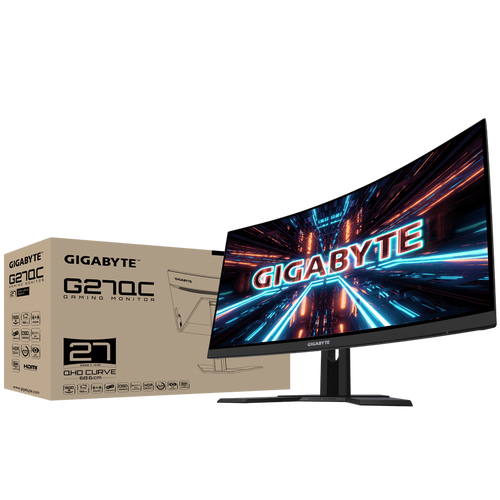 מסך גיימינג קעור Gigabyte G27QC 27